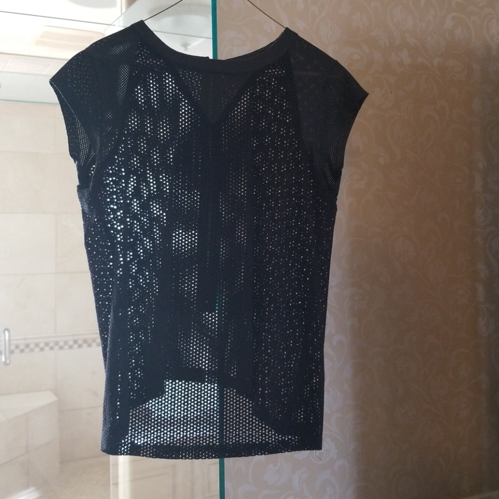 Julie leather suede top with zipper